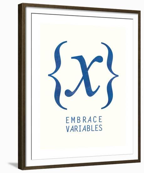 Embrace Variables-Urban Cricket-Framed Giclee Print
