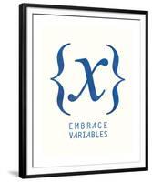 Embrace Variables-Urban Cricket-Framed Giclee Print