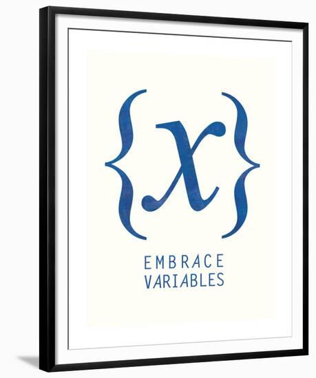 Embrace Variables-Urban Cricket-Framed Giclee Print