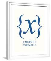 Embrace Variables-Urban Cricket-Framed Giclee Print