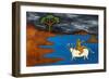 Embraced by the Dark, Dark Night (After Ken Kiff), 2009-Cristina Rodriguez-Framed Giclee Print