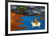 Embraced by the Dark, Dark Night (After Ken Kiff), 2009-Cristina Rodriguez-Framed Giclee Print