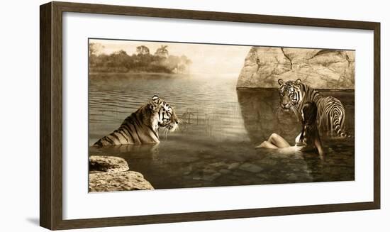 Embracing Beauty-Marc Moreau-Framed Art Print