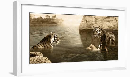 Embracing Beauty-Marc Moreau-Framed Art Print