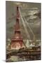 Embrasement de la Tour Eiffel pendant l'Exposition Universelle de 1889-Georges Garen-Mounted Premium Giclee Print