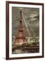 Embrasement de la Tour Eiffel pendant l'Exposition Universelle de 1889-Georges Garen-Framed Giclee Print