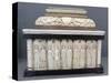 Embriachi Workshop Jewelery Casket with Pairs of Lovers-null-Stretched Canvas