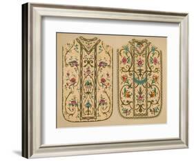 Embroidered Chasubles by Luigi & Ersilia Martini', 1893-Robert Dudley-Framed Giclee Print