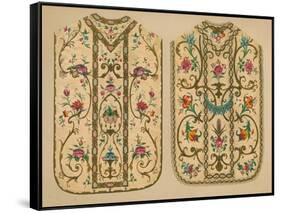 Embroidered Chasubles by Luigi & Ersilia Martini', 1893-Robert Dudley-Framed Stretched Canvas