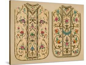 Embroidered Chasubles by Luigi & Ersilia Martini', 1893-Robert Dudley-Stretched Canvas