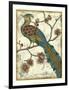 Embroidered Pheasant II-Chariklia Zarris-Framed Art Print