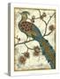 Embroidered Pheasant II-Chariklia Zarris-Stretched Canvas