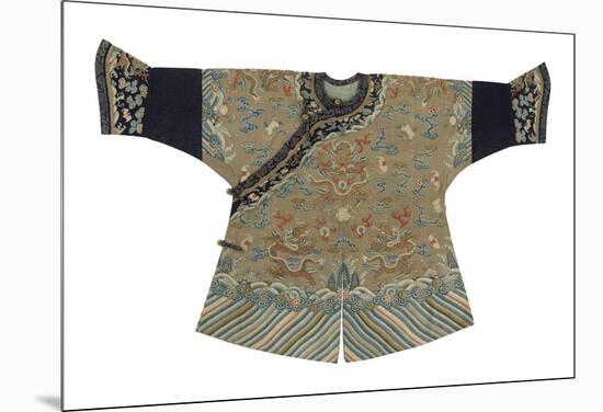 Embroidered Silk, Child's Robe-Oriental School -Mounted Premium Giclee Print