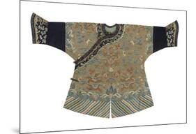 Embroidered Silk, Child's Robe-Oriental School -Mounted Premium Giclee Print