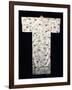 Embroidered White Satin Ladies Kimono, Japanese, Edo Period, 1600-1867-null-Framed Photographic Print