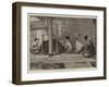 Embroidering Sarangs in Sumatra-Felix Regamey-Framed Giclee Print