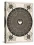 Embroidery Pattern with an Amazon Shield in its Center, C.1521 (Woodcut)-Albrecht Dürer or Duerer-Stretched Canvas