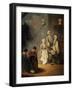 Embroidery Workshop-Pietro Longhi-Framed Giclee Print