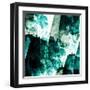 Emerald and Moss Green-Iris Lehnhardt-Framed Art Print