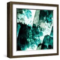 Emerald and Moss Green-Iris Lehnhardt-Framed Art Print