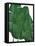 Emerald Banana Leaves II-Janelle Penner-Framed Stretched Canvas