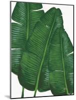 Emerald Banana Leaves II-Janelle Penner-Mounted Art Print