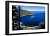 Emerald Bay At Winter, Lake Tahoe, California-George Oze-Framed Photographic Print