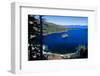 Emerald Bay At Winter, Lake Tahoe, California-George Oze-Framed Photographic Print