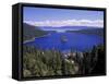 Emerald Bay, Lake Tahoe, California, USA-Adam Jones-Framed Stretched Canvas