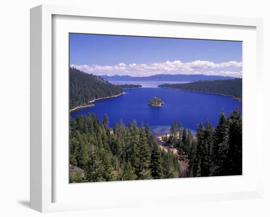 Emerald Bay, Lake Tahoe, California, USA-Adam Jones-Framed Premium Photographic Print