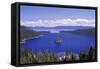 Emerald Bay, Lake Tahoe, California, USA-Adam Jones-Framed Stretched Canvas