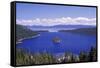 Emerald Bay, Lake Tahoe, California, USA-Adam Jones-Framed Stretched Canvas