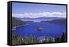 Emerald Bay, Lake Tahoe, California, USA-Adam Jones-Framed Stretched Canvas