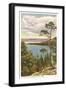 Emerald Bay, Lake Tahoe-null-Framed Art Print