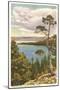 Emerald Bay, Lake Tahoe-null-Mounted Art Print