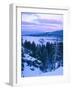 Emerald Bay State Park in Winter at Dusk, Lake Tahoe, California, USA-Scott T^ Smith-Framed Photographic Print