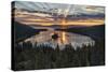 Emerald Bay-Stan Hellmann-Stretched Canvas