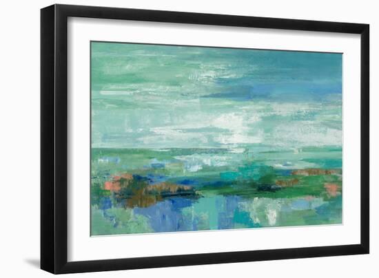 Emerald Bay-Silvia Vassileva-Framed Art Print