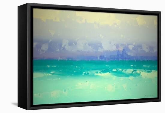 Emerald Breeze-Vahe Yeremyan-Framed Stretched Canvas