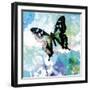 Emerald Butterfly I-Ingrid Van Den Brand-Framed Giclee Print