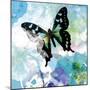 Emerald Butterfly I-Ingrid Van Den Brand-Mounted Giclee Print