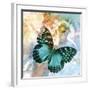 Emerald Butterfly II-Ingrid Van Den Brand-Framed Giclee Print