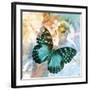 Emerald Butterfly II-Ingrid Van Den Brand-Framed Giclee Print