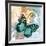 Emerald Butterfly II-Ingrid Van Den Brand-Framed Giclee Print