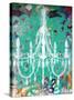 Emerald Chandelier-Kent Youngstrom-Stretched Canvas