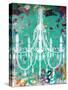 Emerald Chandelier-Kent Youngstrom-Stretched Canvas