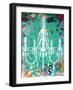 Emerald Chandelier-Kent Youngstrom-Framed Art Print