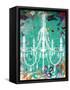 Emerald Chandelier-Kent Youngstrom-Framed Stretched Canvas