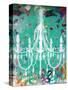 Emerald Chandelier-Kent Youngstrom-Stretched Canvas