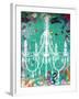 Emerald Chandelier-Kent Youngstrom-Framed Art Print